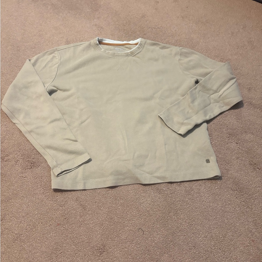 Kolby Men's Beige Sweater size medium